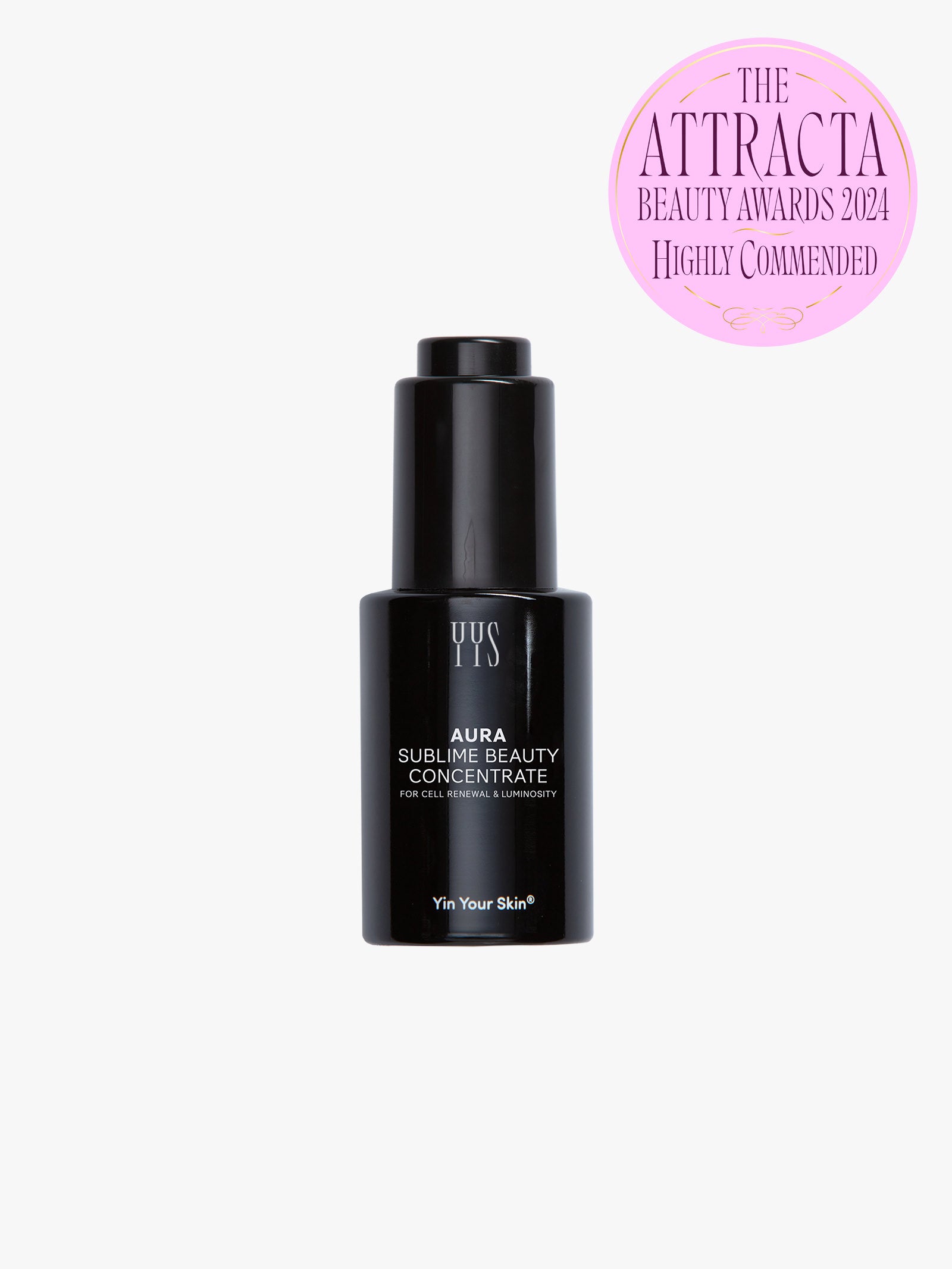 Yin Your Skin AURA Elixir - Brightening, antioxidant-rich facial oil for radiant skin