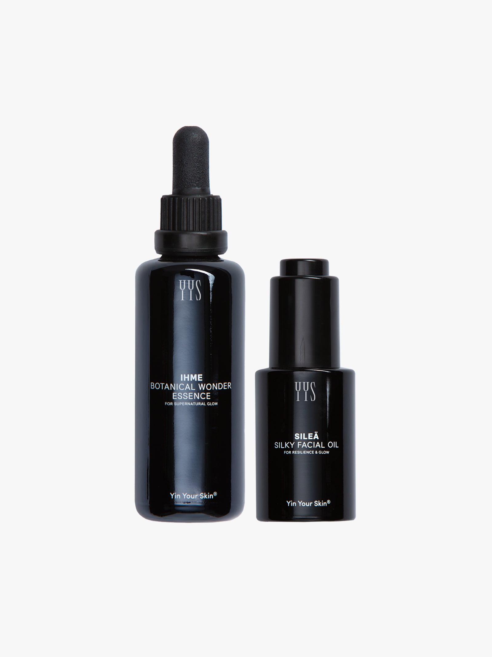 Yin Your Skin Supernatural Glow Set - Radiance-boosting essence & nourishing facial oil