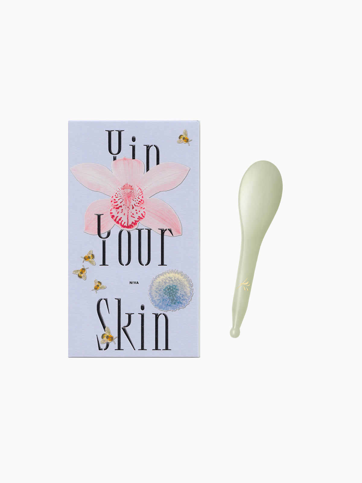 Yin Your Skin NIVA Spoon - Lymphatic drainage tool for de-puffing & eye contour treatment