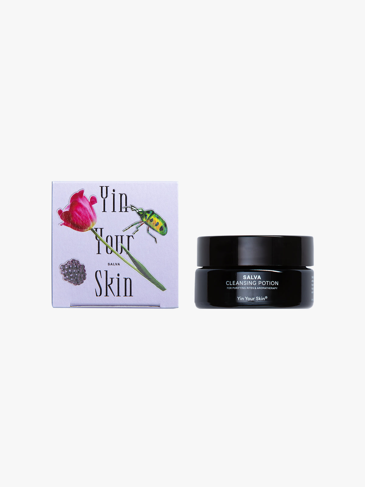 Yin Your Skin SALVA Cleansing Potion - Purifying, deep-cleansing balm with herbal aromatherapy