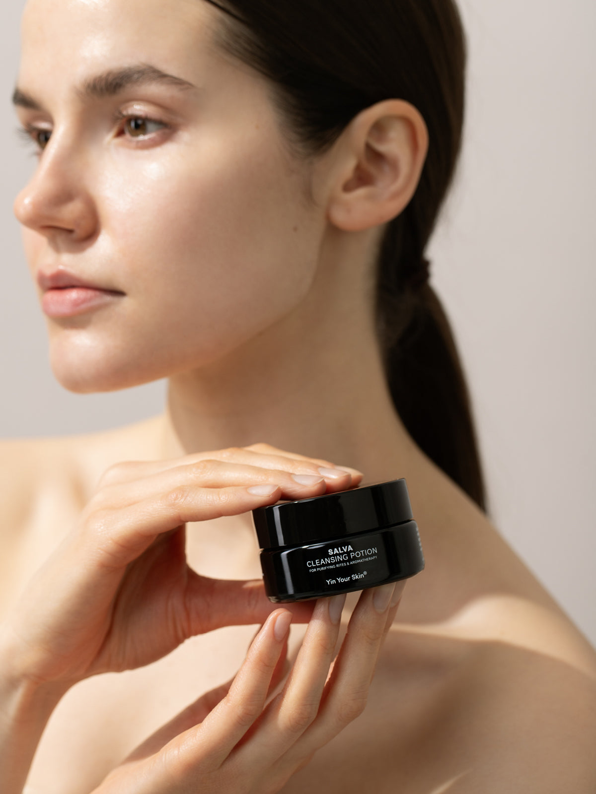 Yin Your Skin SALVA Cleansing Potion - Purifying, deep-cleansing balm with herbal aromatherapy